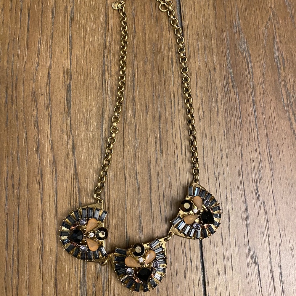 JCrew and banana republic statement necklaces